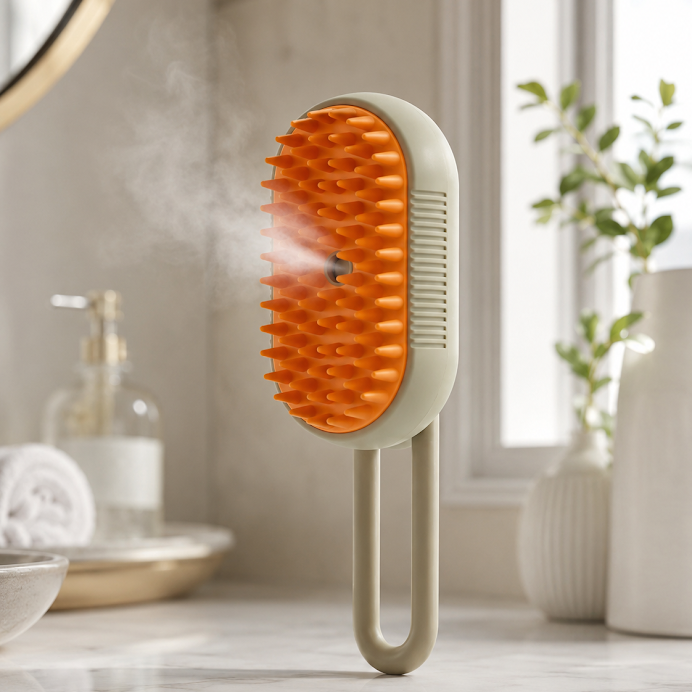 3-in-1 Pet Massager & De-shedder