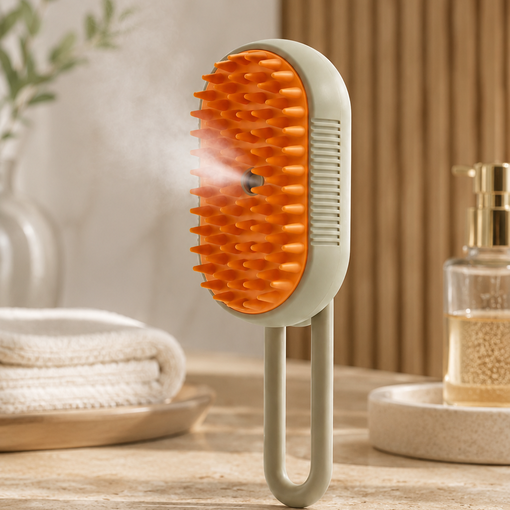 3-in-1 Pet Massager & De-shedder