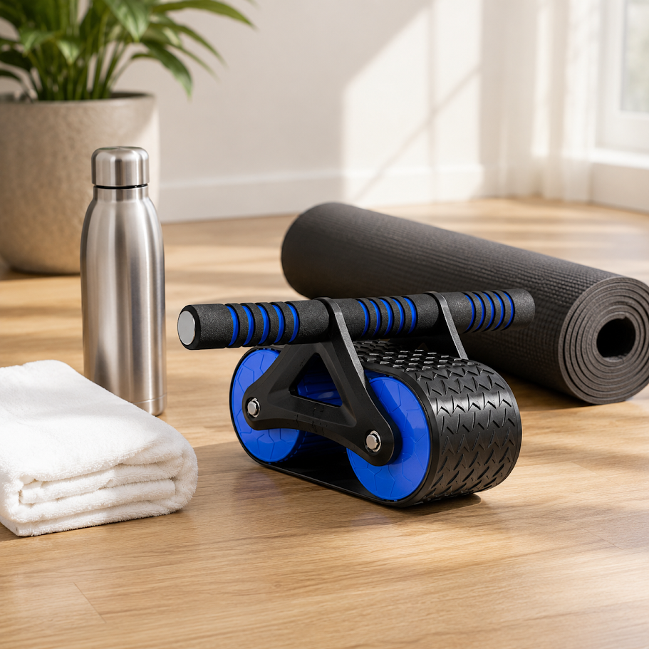 Auto-Rebound Ab Roller