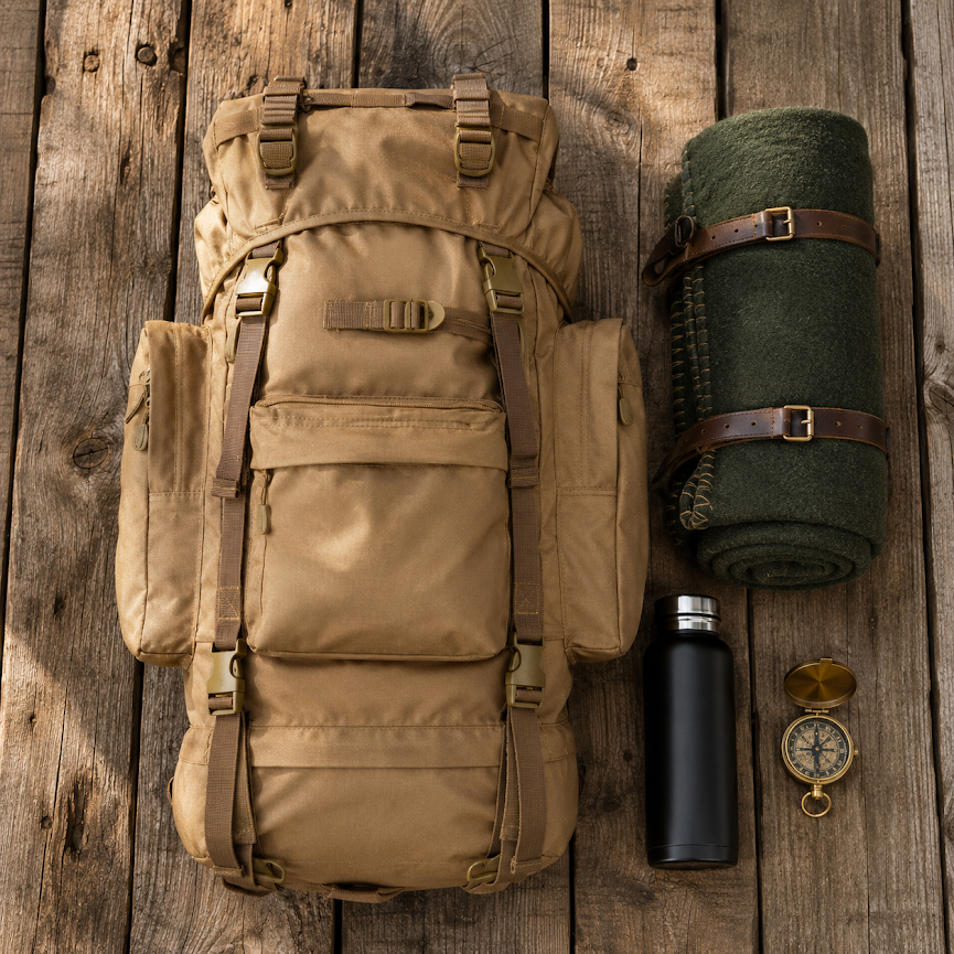 Heavy-Duty Tactical Backpack