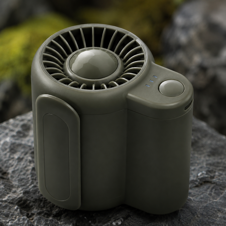 Wearable Waist Fan