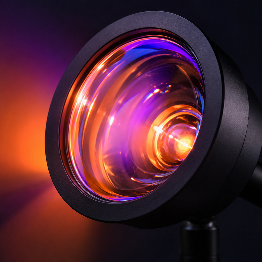 UFO Sunset Projector