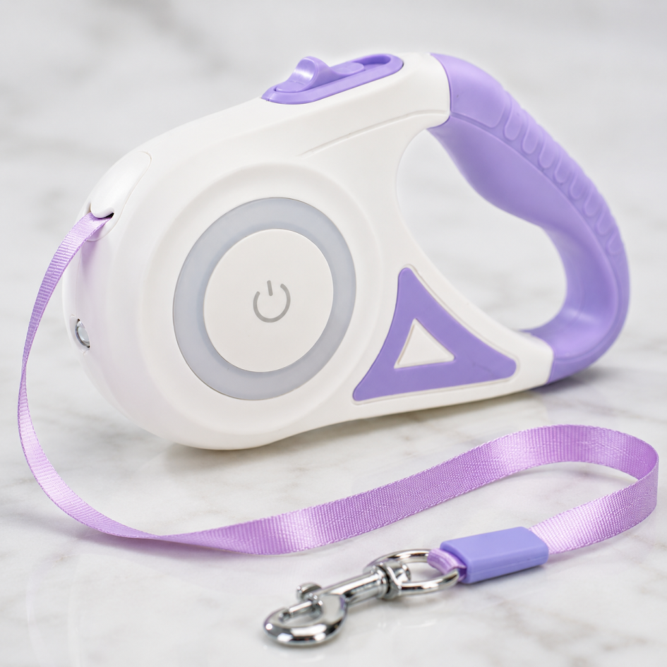 LED Retractable Leash