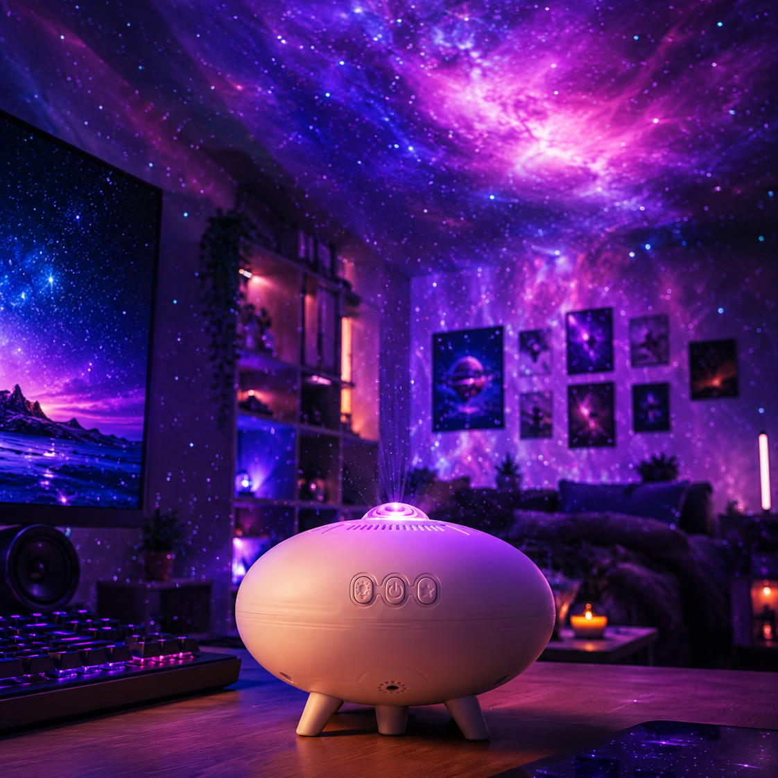 UFO Galaxy Projector